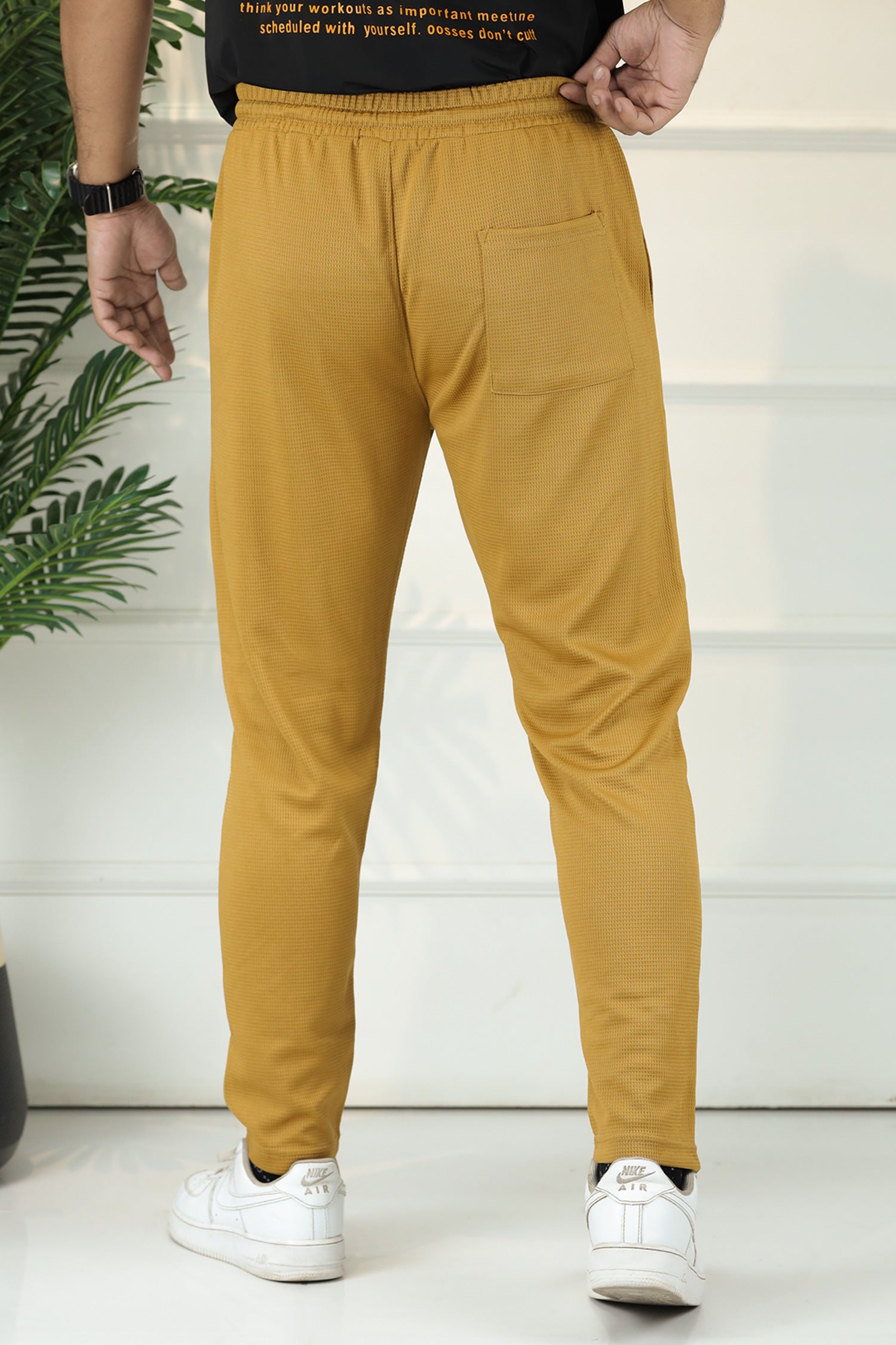 Turbo Urban-Fit Single Plate Waffle Trouser