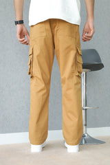 Turbo Hypemode Imp Cotton Cargo Trouser In Camel