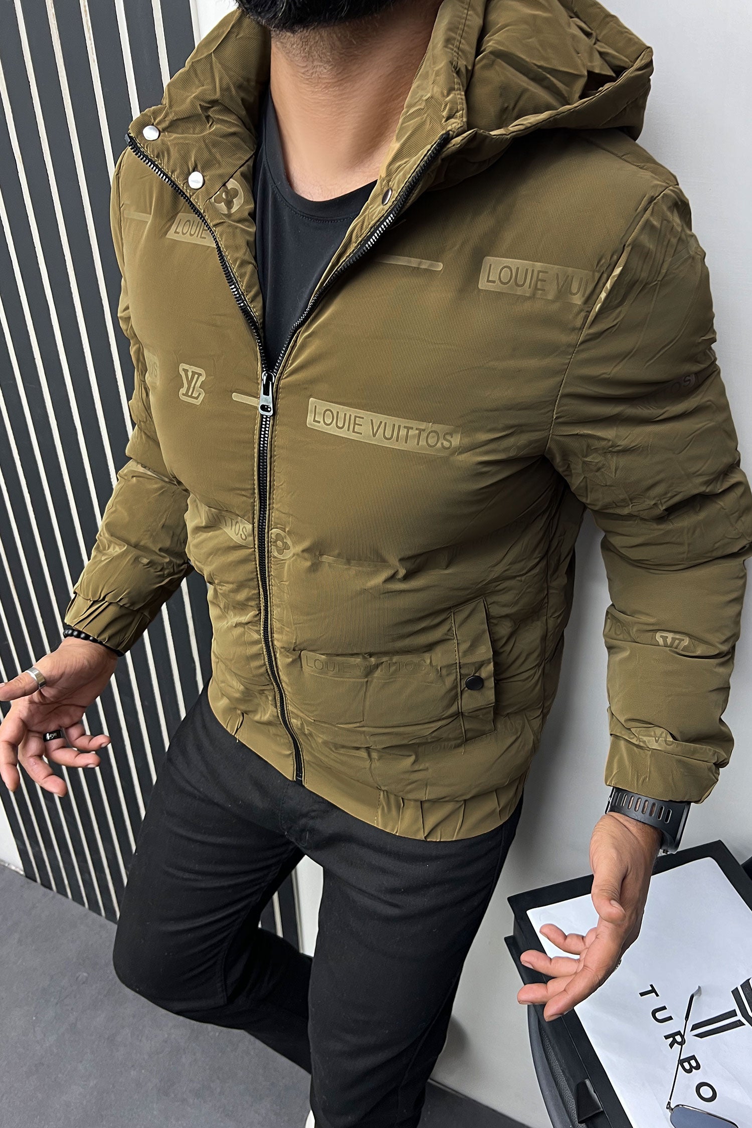 Luis Vten Hood Style Imported Puffer Jacket