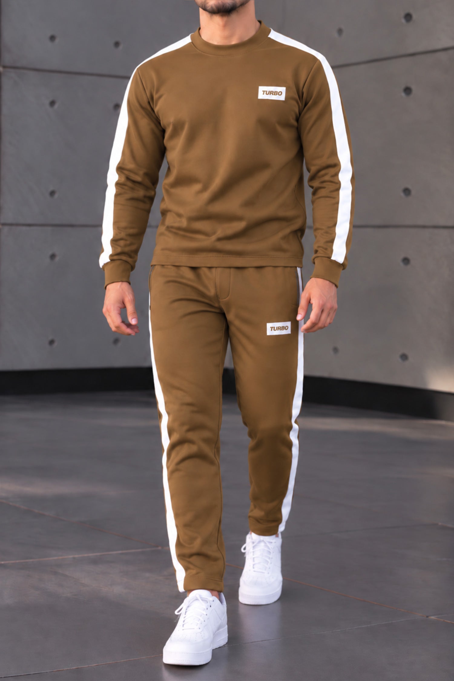 Turbo Iconic Panel Stripe Men's Co-Ord Set