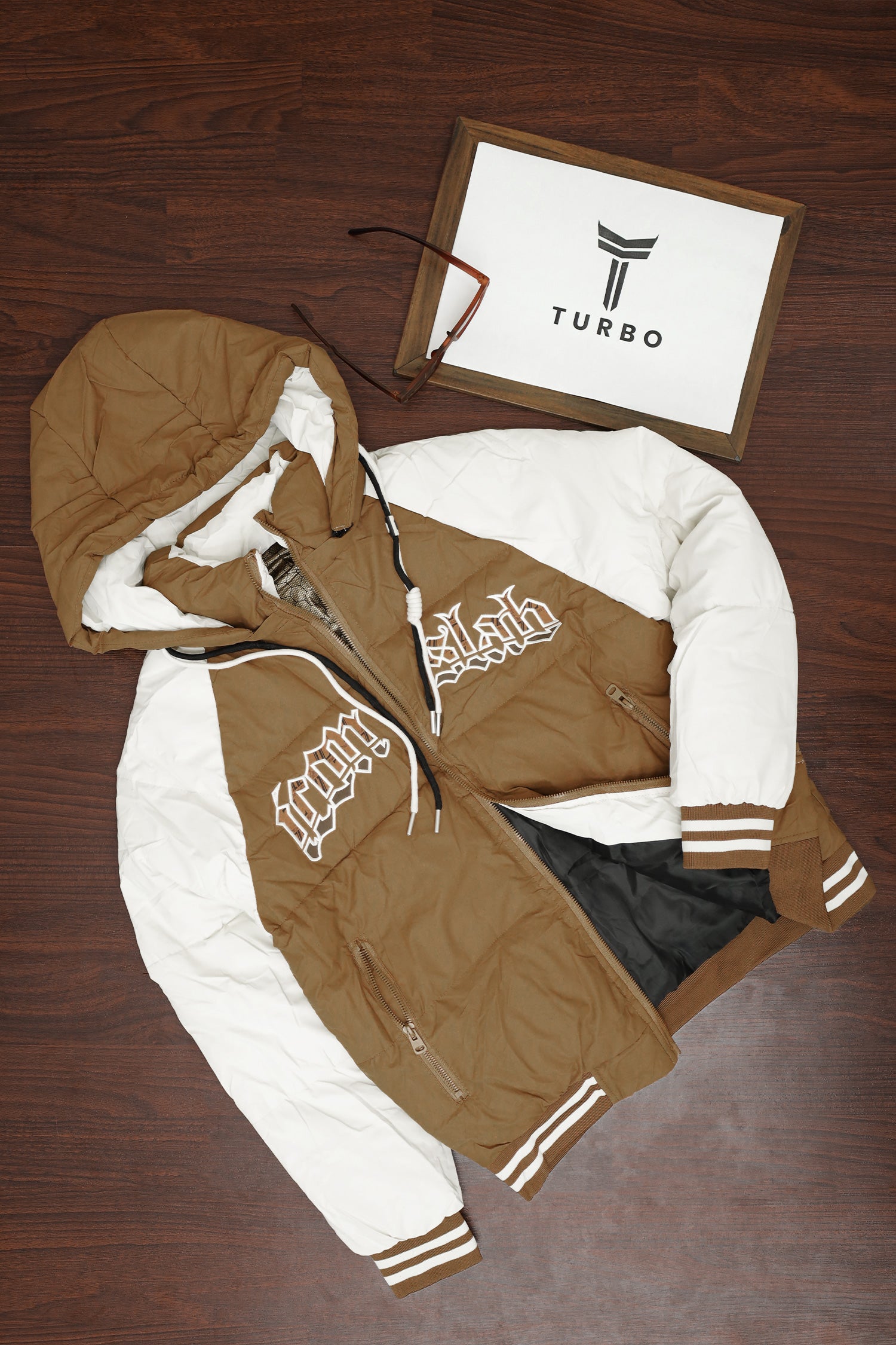 Custom Varsity Style Comfy Imported Puffer Jacket