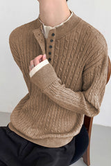 Turbo Cable Knit Jummper Imported Men's Sweater