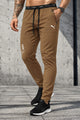 Pma Evostripe Pattern Dry-fit Trouser In Camel