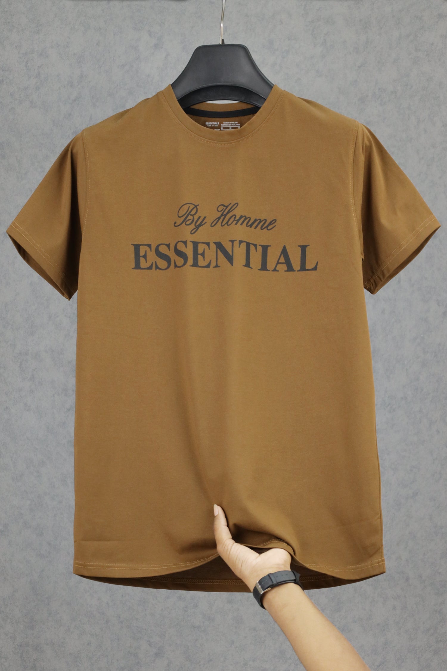 Essen By Homme Signature Logo Round Neck Tee