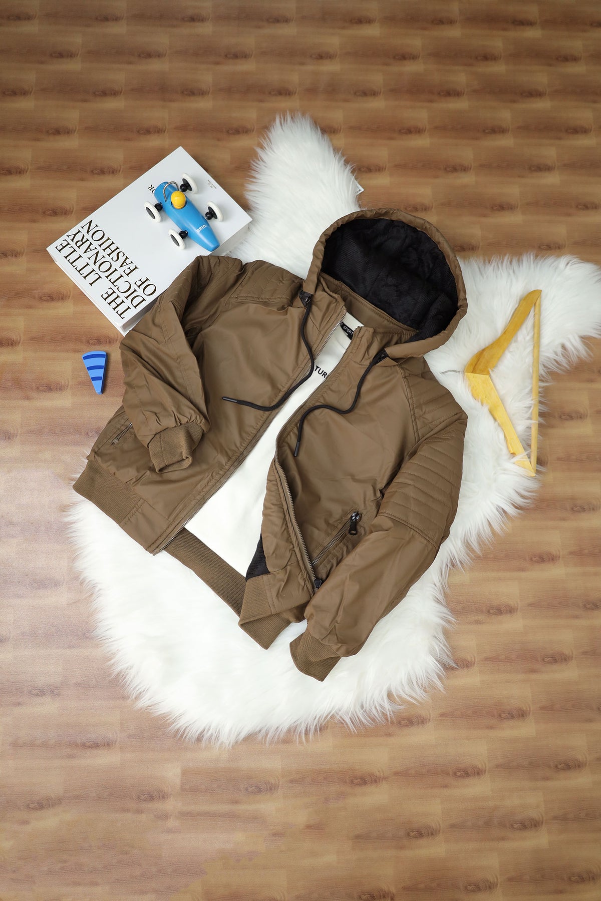 Buratti Hooded Slimfit Kids Puffer Jacket
