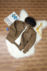 Buratti Hooded Slimfit Kids Puffer Jacket
