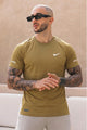 Nke Pro Motion Strength Imp Dry-Fit Tee In Camel