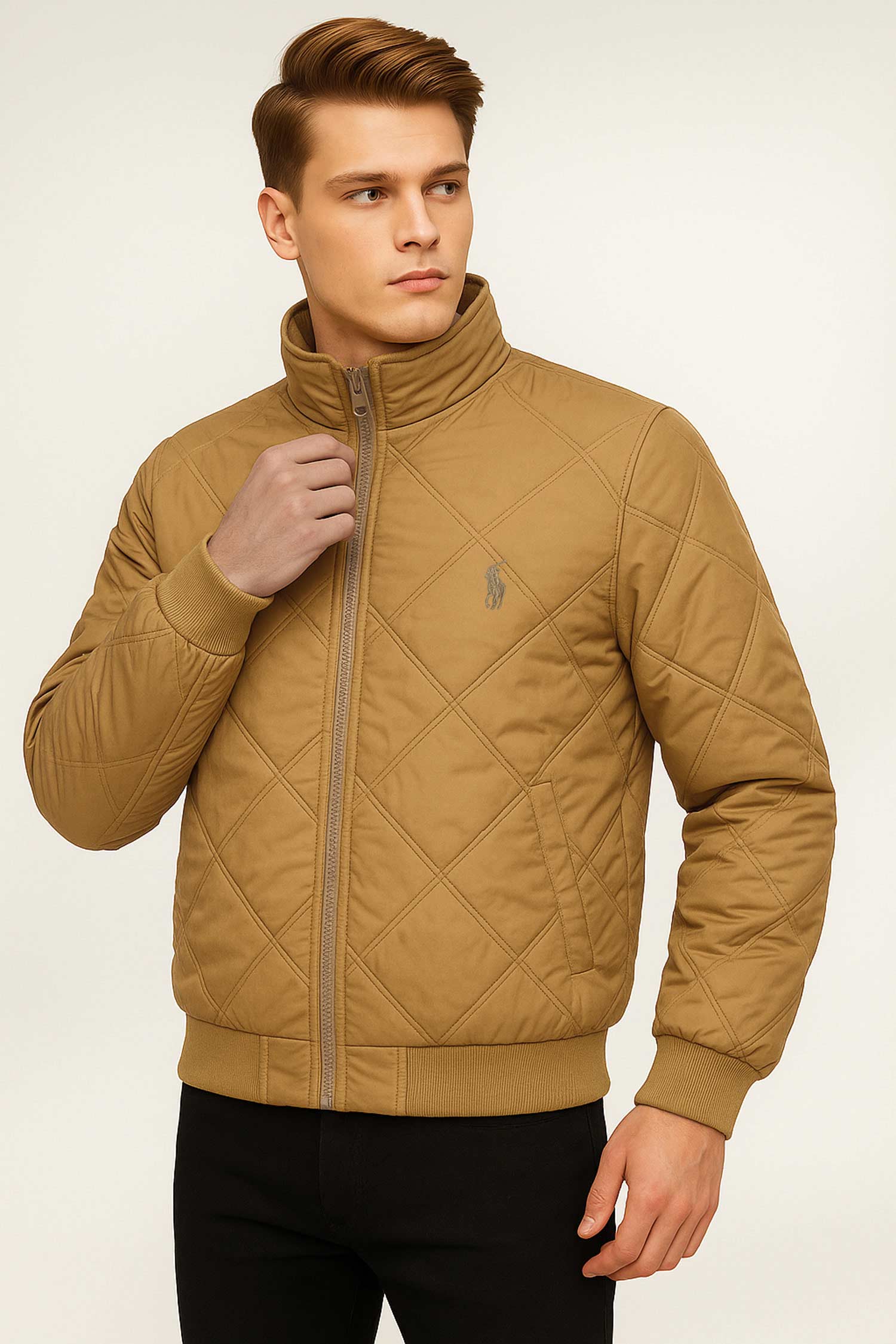 Turbo Windcheater Quilted Puffer Jacket