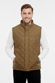 Stone Quilted Imported Men's Gilet
