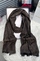Dor Monogram Pattern Imported Men's Silk Muffler