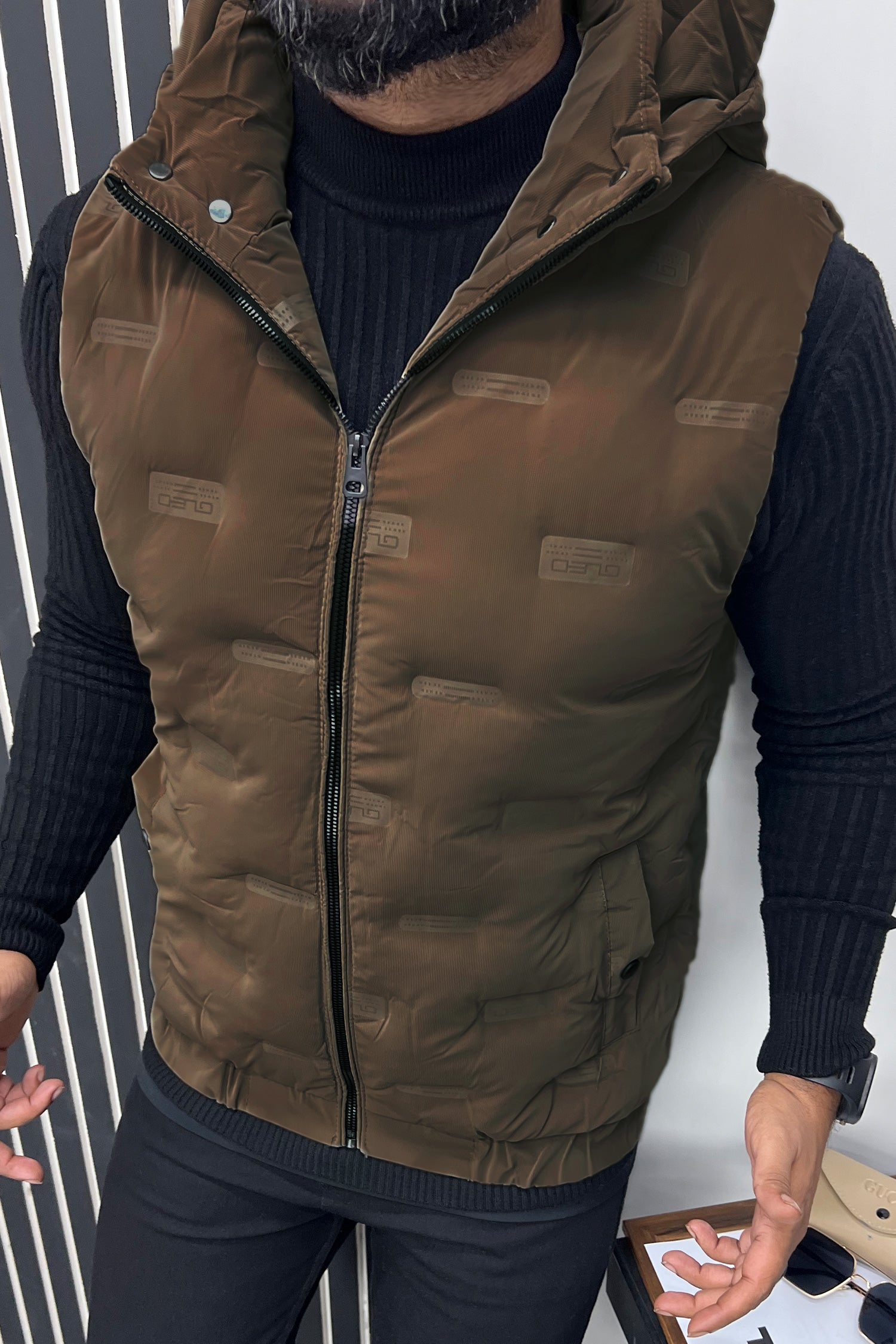 Trendy Bubble Quilted Imported Men's Gilet