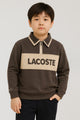 Lcste Block Panel Coller Style Unisex Kids SweatShirt