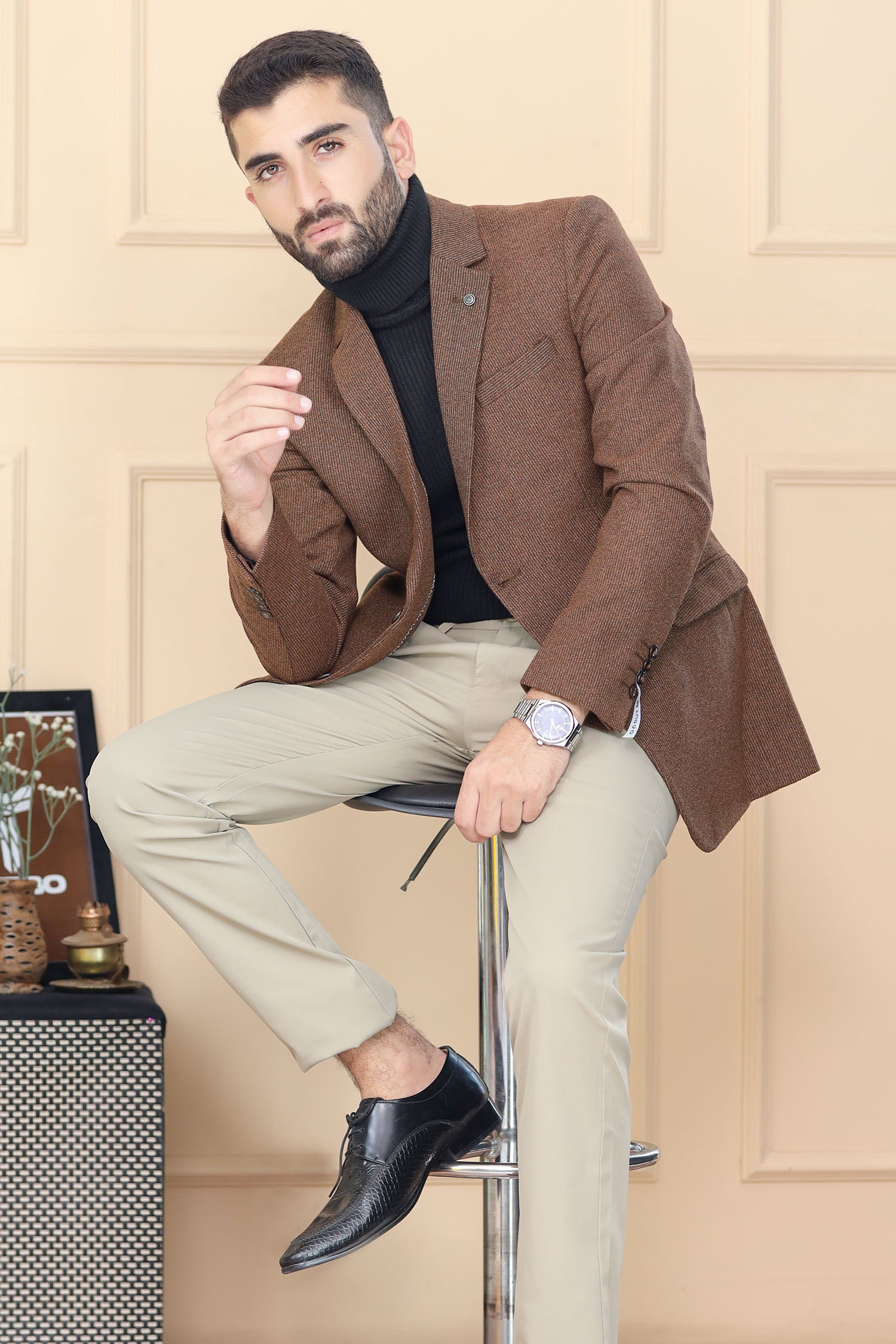 Classic Rich LuxeForm Mens Casual Blazer