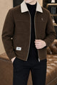 Turbo x Polo Pony Harrington Contrast Collar Imp Men's Wool Jacket In Coffee