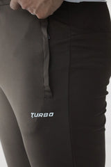 Turbo Represent Training Workout Men's Dryfit Trouser In Coffee