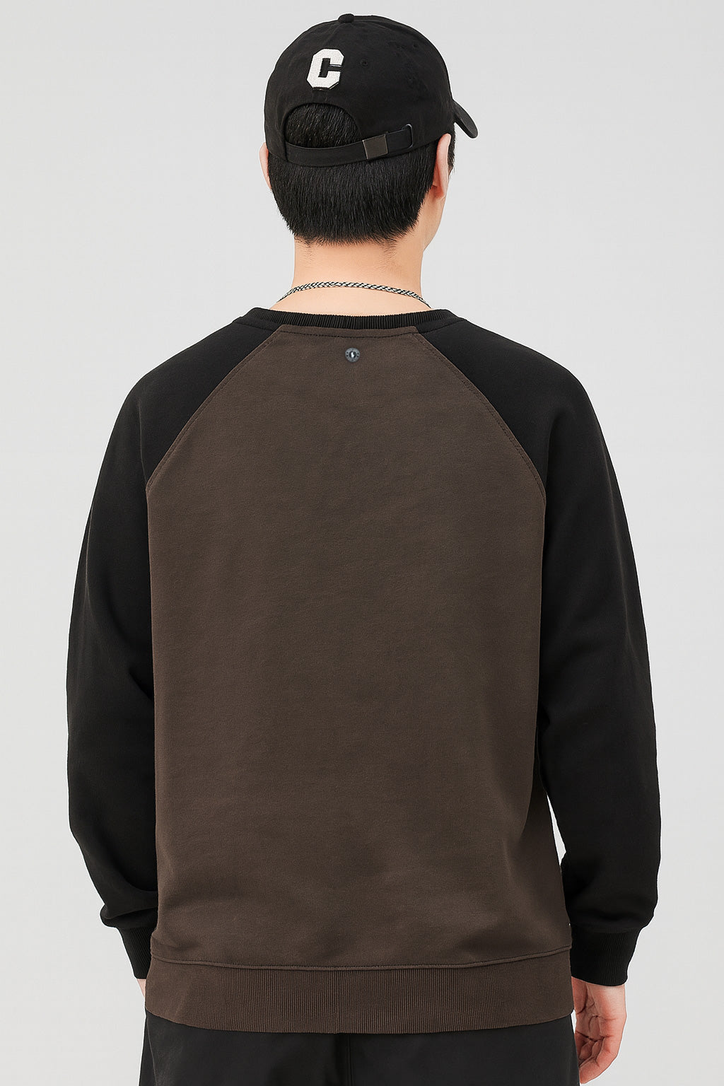 Rph Lren Raglan Pullover Mock Neck Imported Men's Sweatshirt
