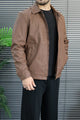 Turbo Lightweight Wind-Breaker Imported Leather Jacket