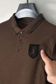 Grdno Square Texture Men's Polo Shirt