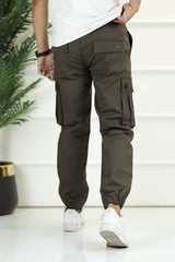 Turbo 6 Pockets Premium Cotton Gabardine Cargo Trouser