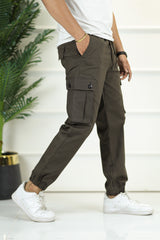Turbo 6 Pockets Premium Cotton Gabardine Cargo Trouser