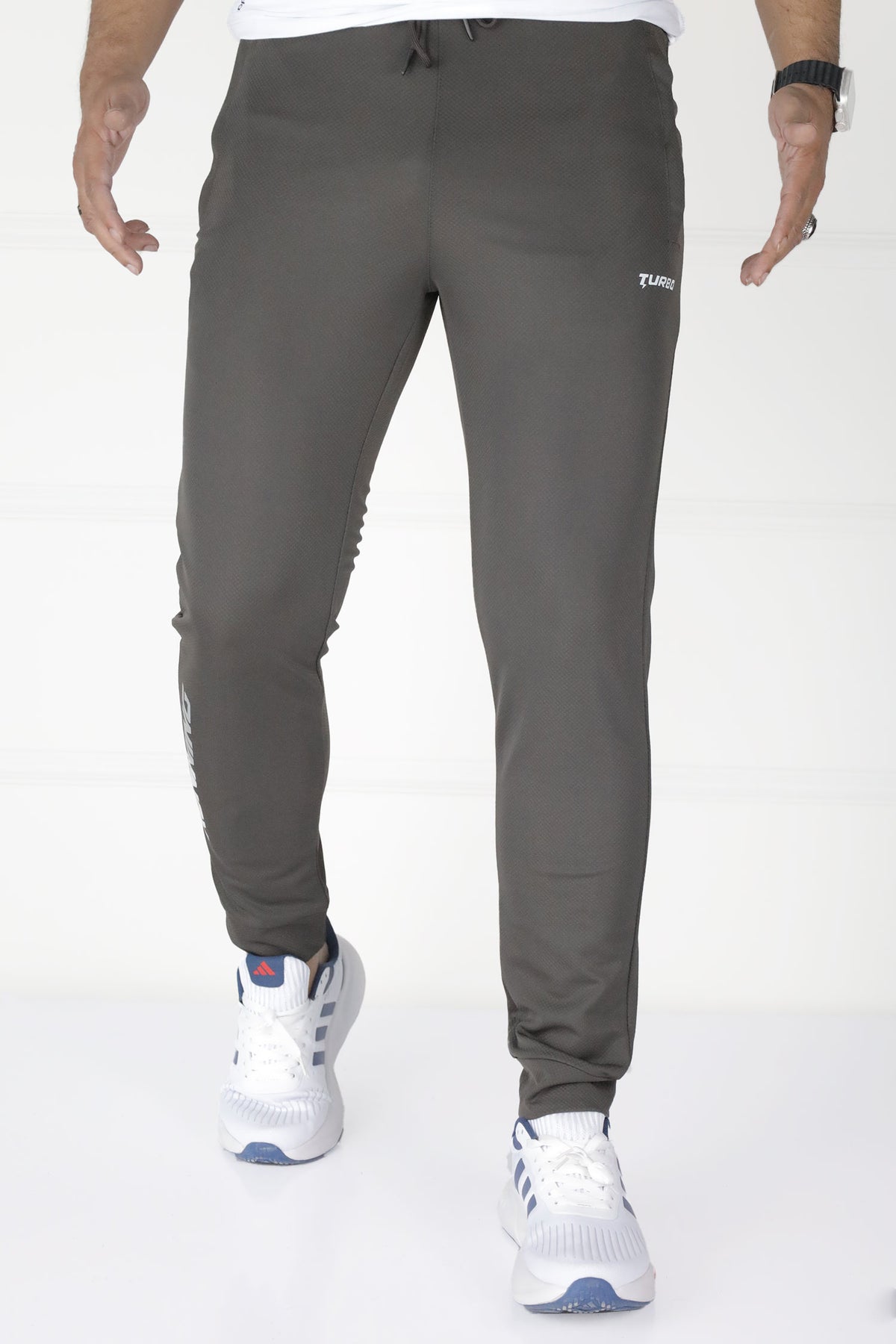 Turbo Represent Training Workout Men's Dryfit Trouser In Coffee