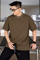 Plain Cotton Lycra Round Neck Tee