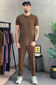 Turbo Zip-Neck Top Style Men's Tracksuit