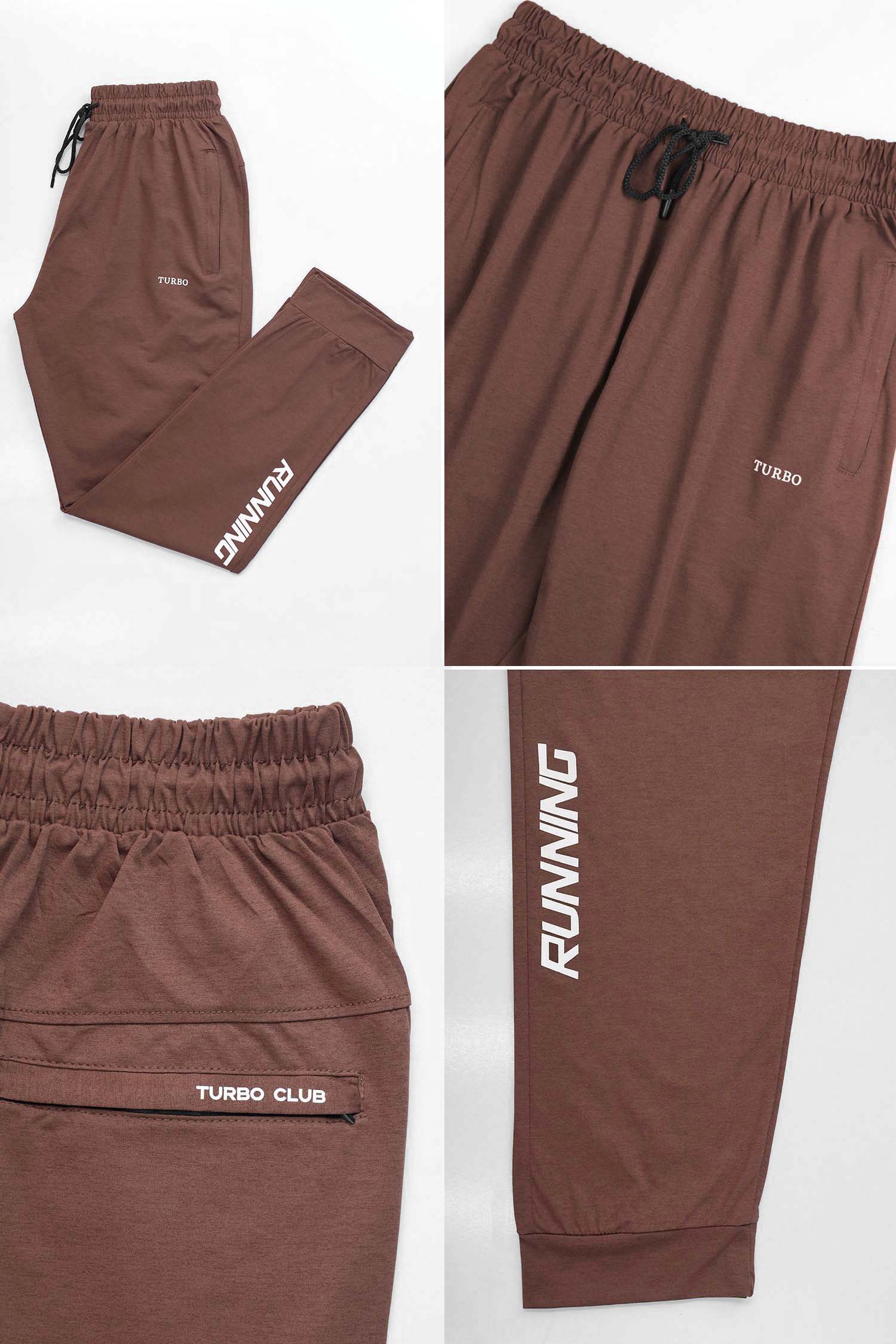 Turbo 'Running Club' Performance Series Men's Dryfit Trouser