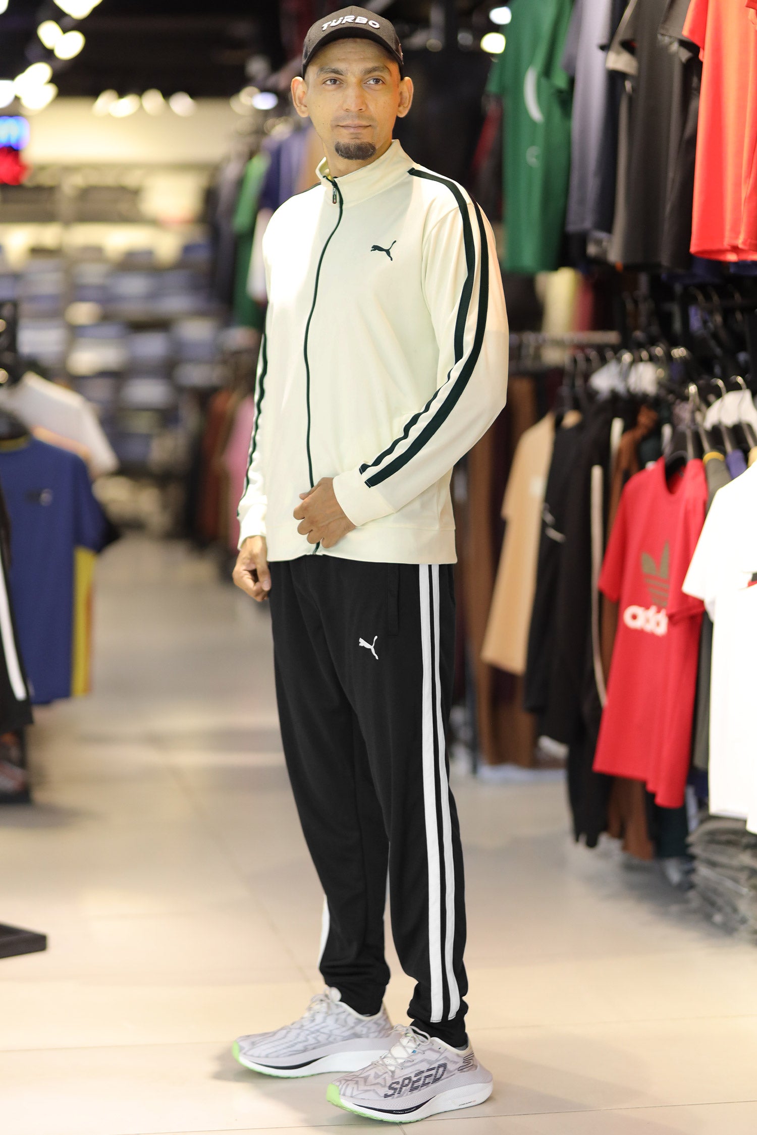 Pma Contrast Dual Side Stripe Tracksuit