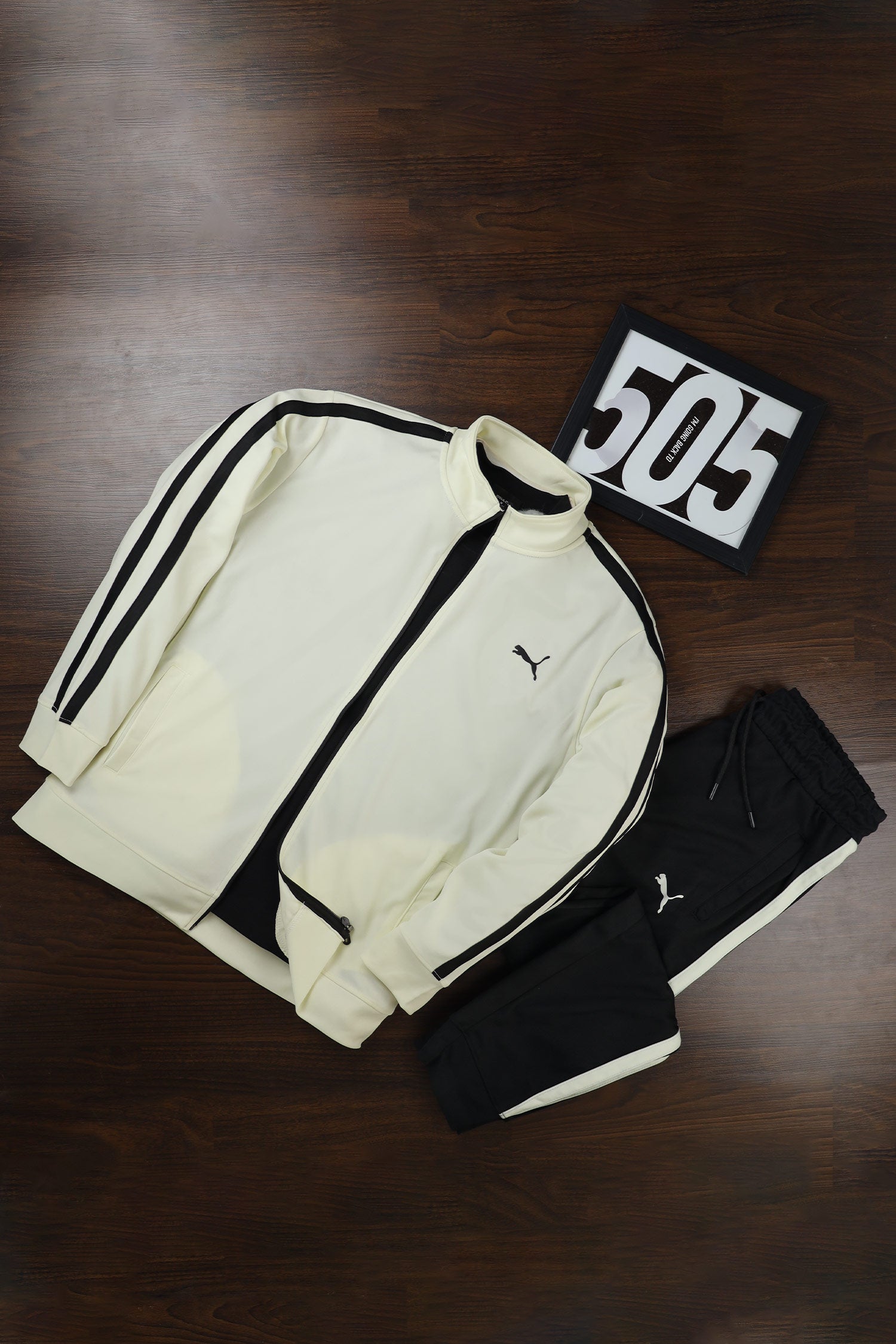 Pma Contrast Dual Side Stripe Tracksuit