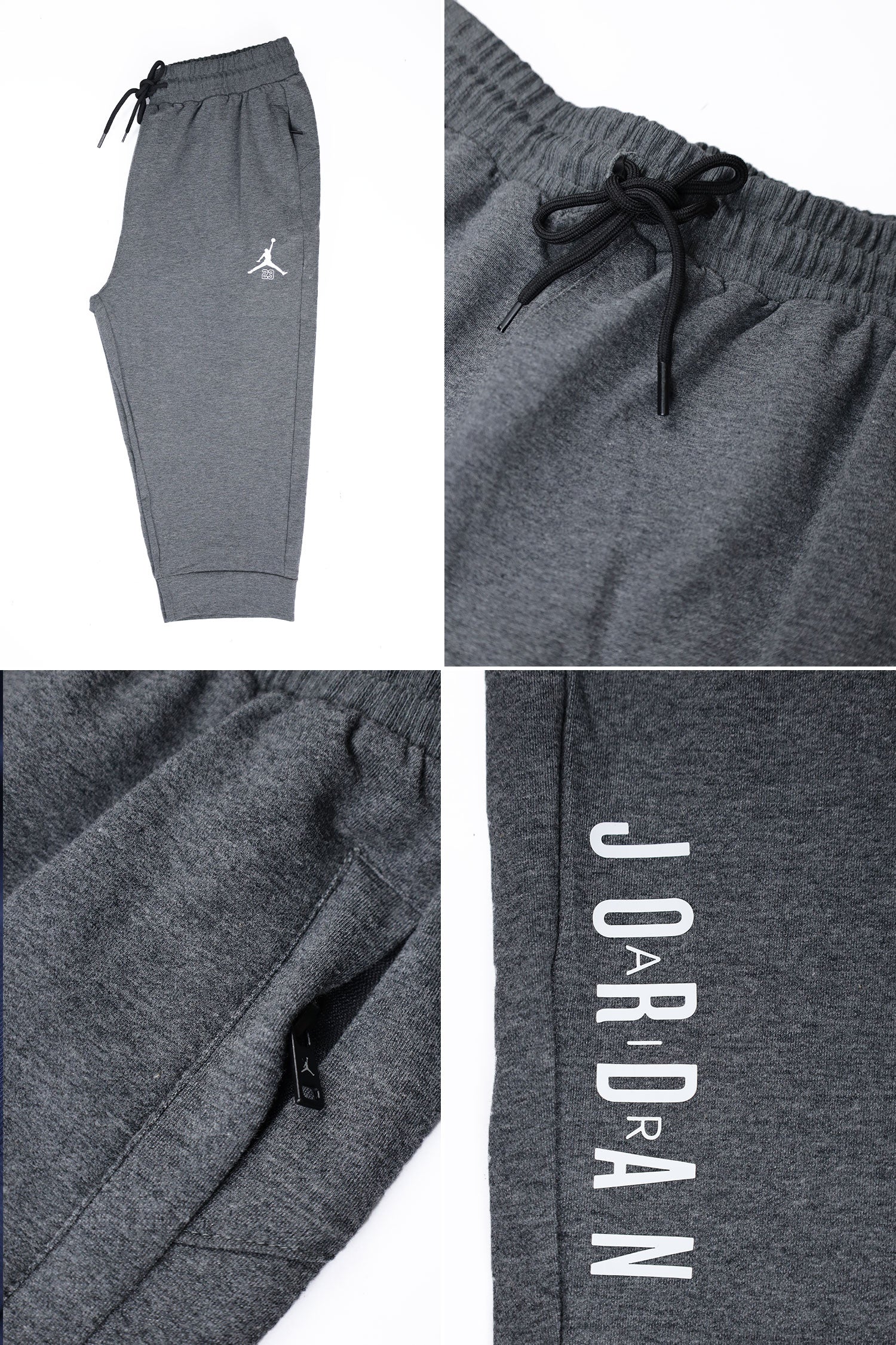 Jrdn Air'23 Classic Premium Men's Shorts In Charcoal Grey