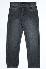 Loose Fit Turbo Jeans in Charcoal Grey