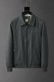Turbo Fashionable Turn- Collar Imp Men's Wool Jacket In Charcoal Grey