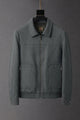 Turbo Zip-Through Trucker Imp Men's Wool Jacket In Charcoal Grey
