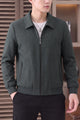 Turbo Fashionable Turn- Collar Imp Men's Wool Jacket