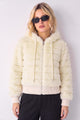 Women Furry Hooded Imported Fur Jacket