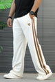 Turbo Club Striped Wide-Leg Loose Bottom Trouser