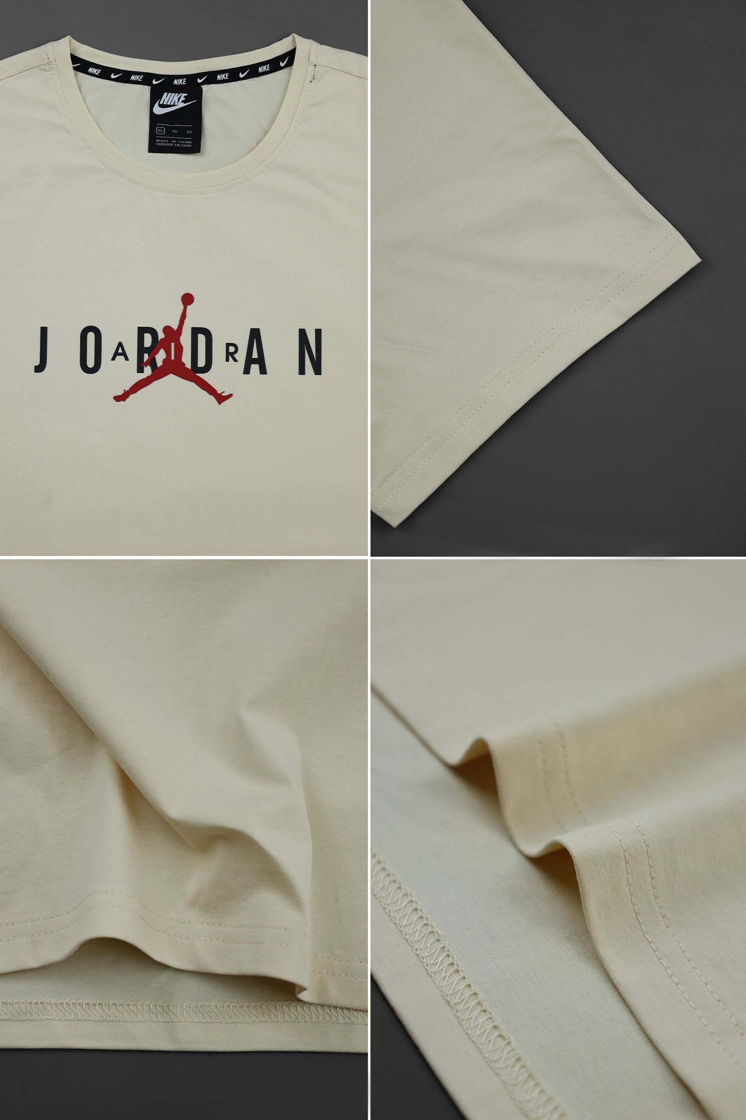 Jrdn Air Jumpman Stretch Round Neck T-Shirt