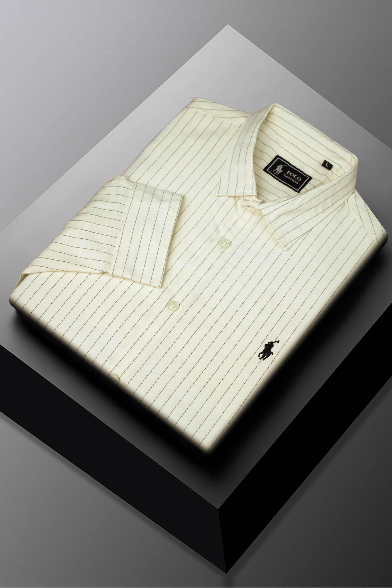 Polo Rph Lren Button Down Striped Casual Shirt