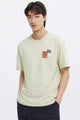 Mens Fashion Identity Round Neck Tee