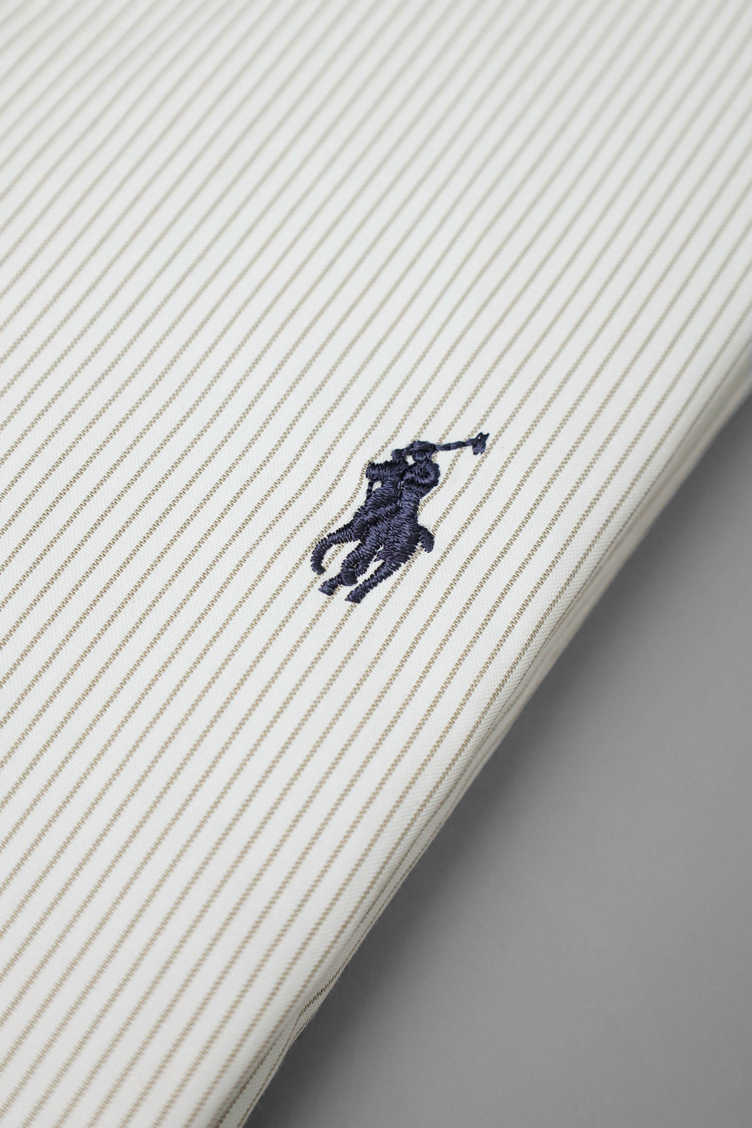 Polo Rph Lren Stripe Poplin Cotton Casual Shirt