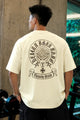 Turbo Sunny Side Up Classic Oversize Men's Tee In Creem