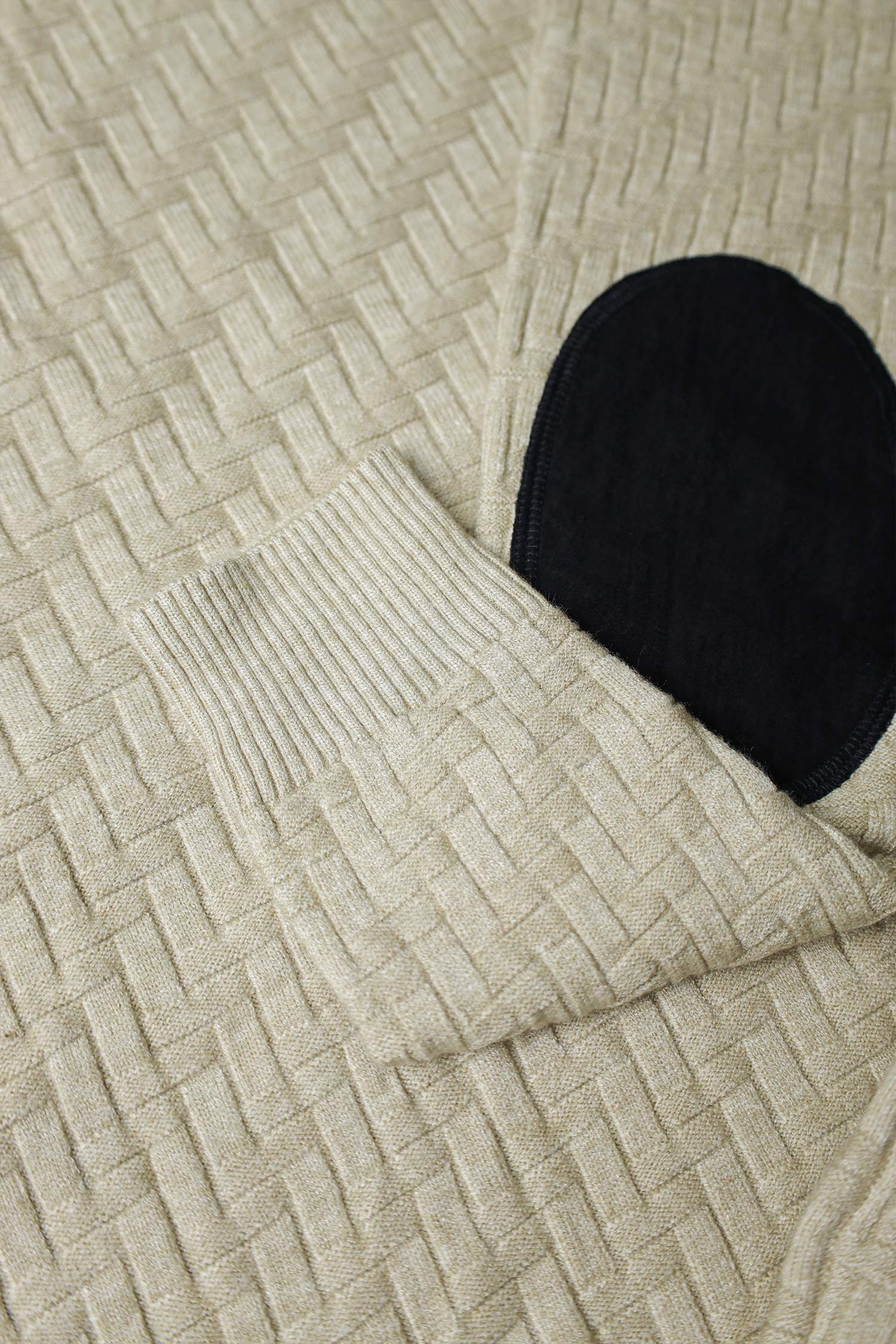 Madmext Patterened Crew-Neck Imported Men's Sweater