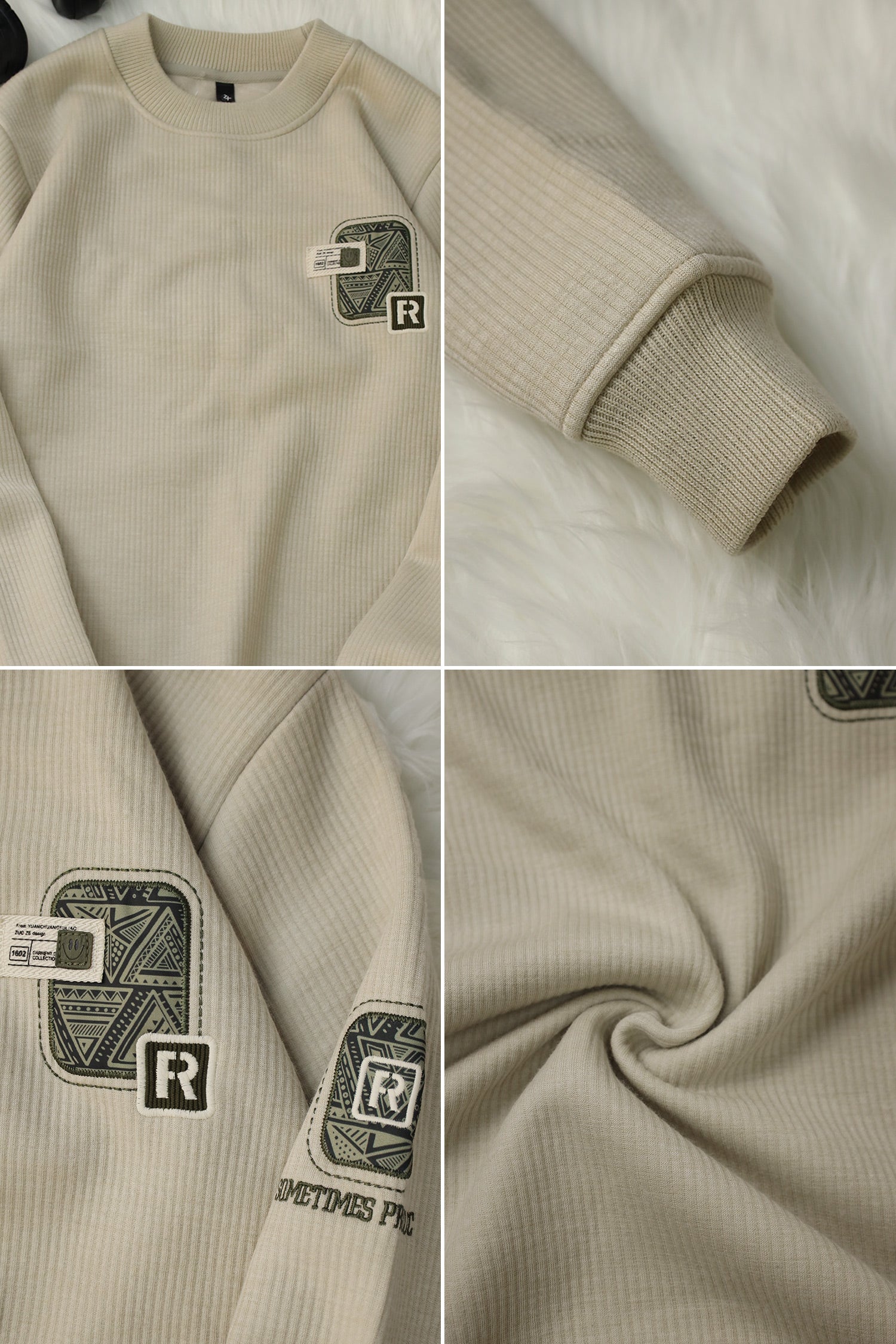 Mens PullOver Round Neck Imported Men's Sweatshirt