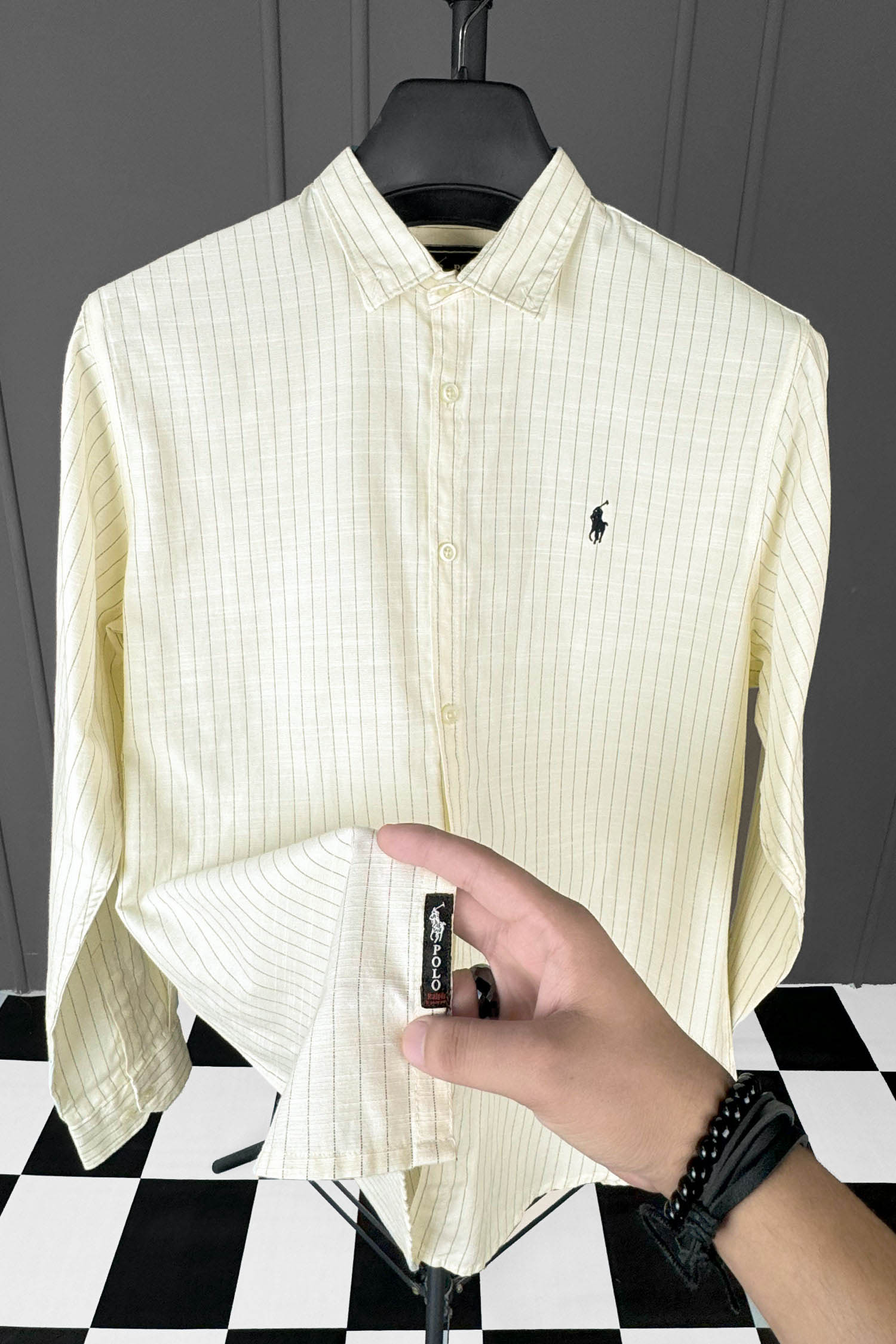 Polo Rph Lren Button Down Striped Casual Shirt
