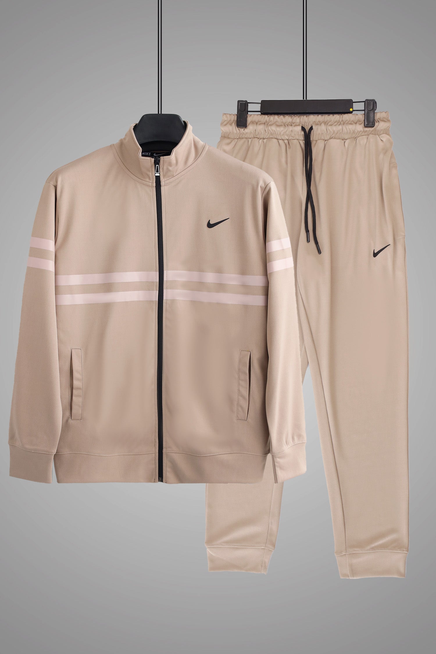 Nke Dual Line Signature Full Zipper Tracksuit