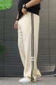 Turbo Side Stripe Drawstring Loose Bottom Trouser