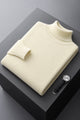 Turbo Extreme Rabbit Wool Turtleneck Pullover Imported High Neck In Cream