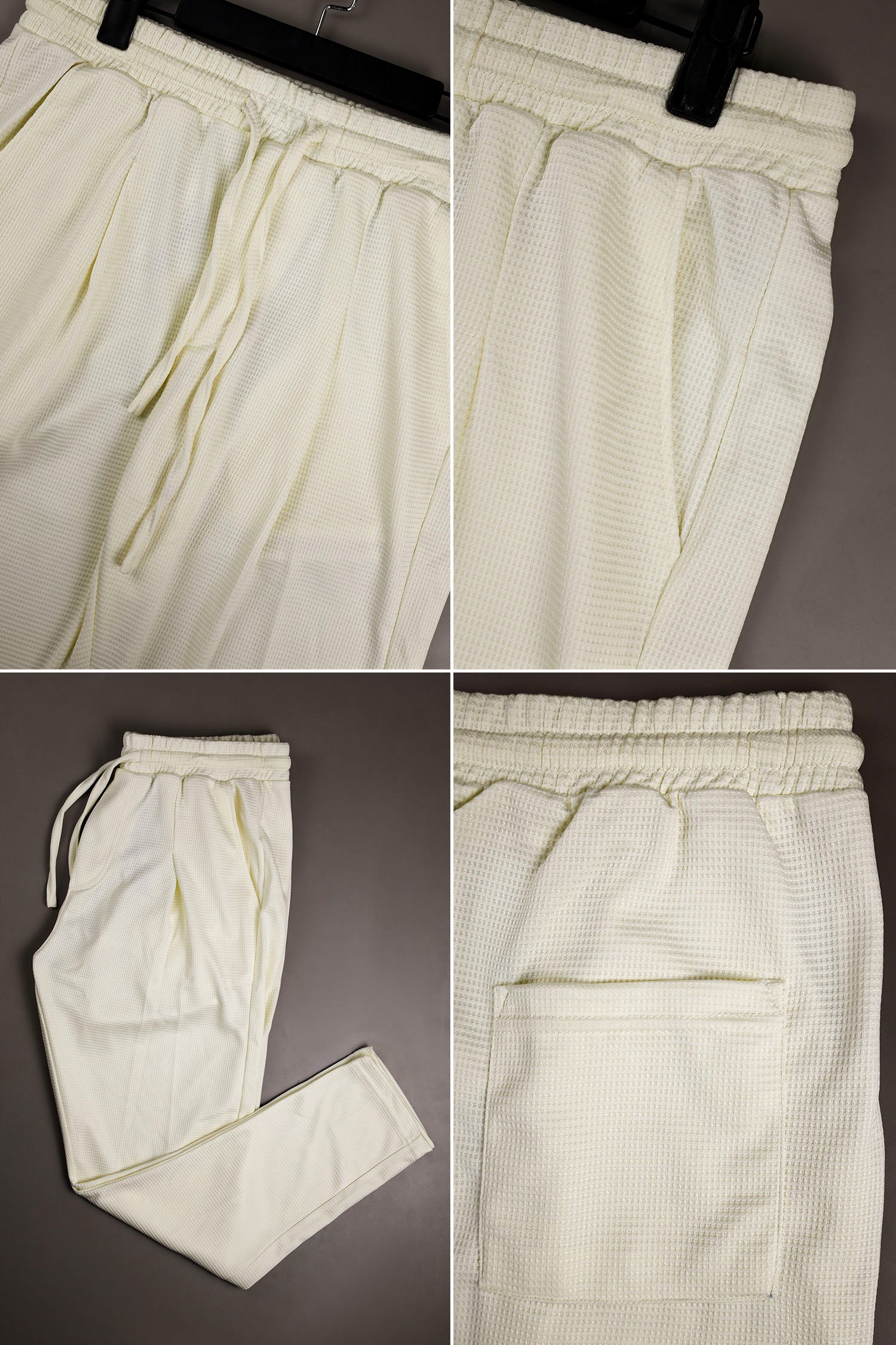 Turbo Urban-Fit Single Plate Waffle Trouser