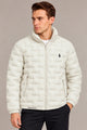 Polo Brick-Quilted Pattern Imported Puffer Jacket